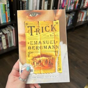 6/$30 The Trick by Emanuel Bergmann | paperback book historical fiction